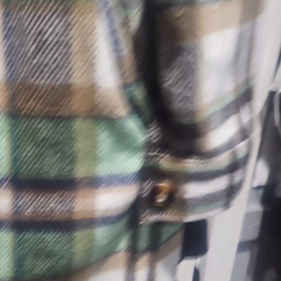 Plaid Women's Coat - Picture 5 of 6